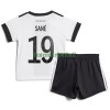 Maillot de Supporter Allemagne Sane 19 Domicile Coupe du Monde 2022 Pour Enfant